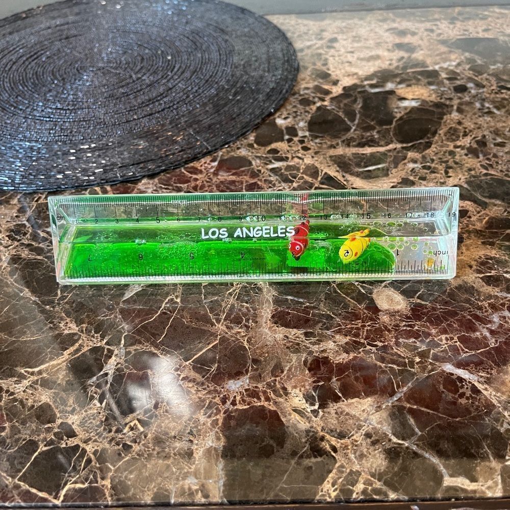 Ruler With Swimming Fish Inside! - Picture 6 of 6